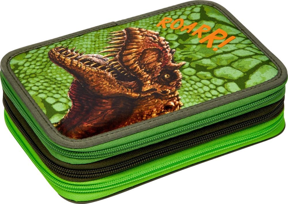 3-fach Federmäppchen – T-Rex World