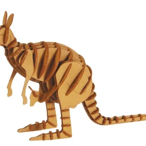 3D Papiermodell - Känguru