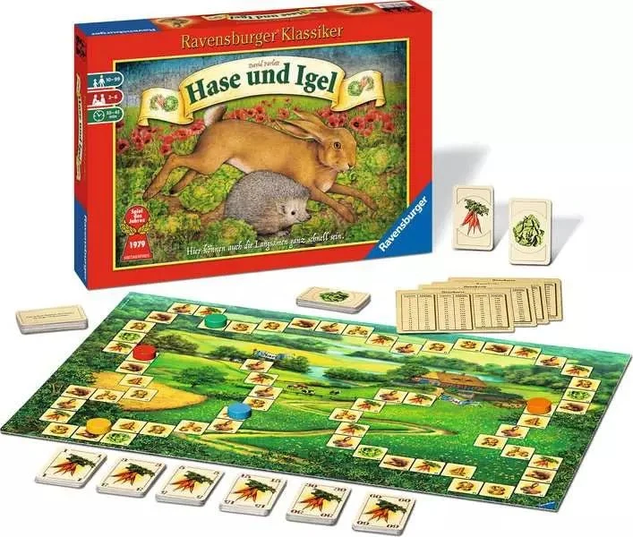 Hase und Igel - Gesellschaftsspiel & Brettspiel