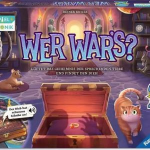Ravensburger Wer war’s? – Elektronisches Detektivspiel ab 6 Jahren